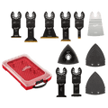 Milwaukee 49 - 10 - 9114 MILWAUKEE® Universal Fit OPEN - LOK™ 15PC Oscillating Multi - Tool Blade Kit w/ Modular Case - Lined Out Milwaukee 49 - 10 - 9114 MILWAUKEE® Universal Fit OPEN - LOK™ 15PC Oscillating Multi - Tool Blade Kit w/ Modular CaseSaw Blades