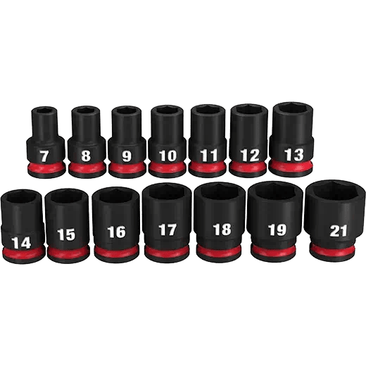 Milwaukee 49 - 66 - 7007 14PC SHOCKWAVE Impact Duty™ 3/8" Drive Metric Standard 6 Point Socket Set - Lined Out Milwaukee 49 - 66 - 7007 14PC SHOCKWAVE Impact Duty™ 3/8" Drive Metric Standard 6 Point Socket SetSocket Drivers