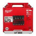 Milwaukee 49 - 66 - 7011 12PCSHOCKWAVE Impact Duty™ 1/2" Drive SAE Deep 6 Point Socket Set - Lined Out Milwaukee 49 - 66 - 7011 12PCSHOCKWAVE Impact Duty™ 1/2" Drive SAE Deep 6 Point Socket SetSocket Drivers