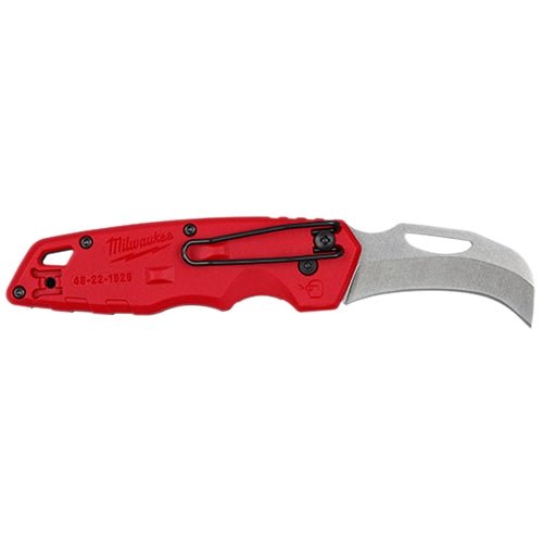 Milwaukee FASTBACK™ Hawkbill Folding Knife - 48 - 22 - 1525 - Lined Out Milwaukee FASTBACK™ Hawkbill Folding Knife - 48 - 22 - 1525Knives & Tools