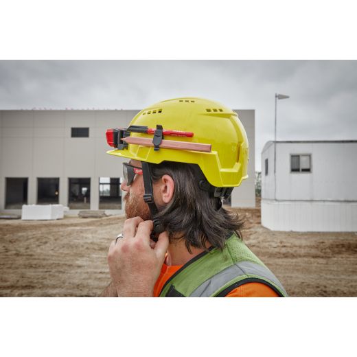 Milwaukee Front Brim Safety Helmet Class C, Vented (USA) - Lined Out Milwaukee Front Brim Safety Helmet Class C, Vented (USA)Hardhats