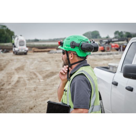 Milwaukee Front Brim Safety Helmet Class C, Vented (USA) - Lined Out Milwaukee Front Brim Safety Helmet Class C, Vented (USA)Hardhats