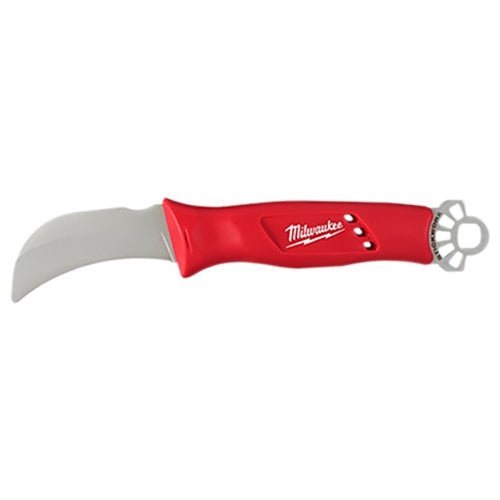 Milwaukee Linemans Hawkbill Knife with STICKWORK™ 3in1 Ring - 48 - 22 - 1924 - Lined Out Milwaukee Linemans Hawkbill Knife with STICKWORK™ 3in1 Ring - 48 - 22 - 1924knife