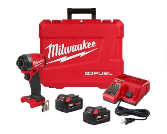 Milwaukee M18 FUEL™ 1/4" Hex Impact Driver Kit - 2953 - 22 - Lined Out Milwaukee M18 FUEL™ 1/4" Hex Impact Driver Kit - 2953 - 22impact driver