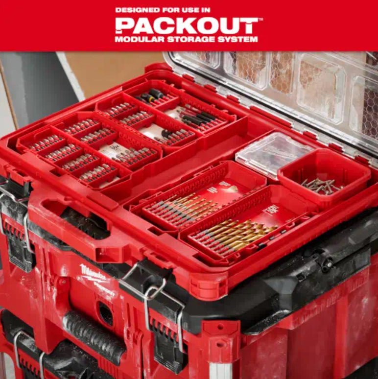 Milwaukee SHOCKWAVE Impact Duty™ Driver Bit Set - 54pc - 32 - 4010 - Lined Out Milwaukee SHOCKWAVE Impact Duty™ Driver Bit Set - 54pc - 32 - 4010Drill Bits & Accessories