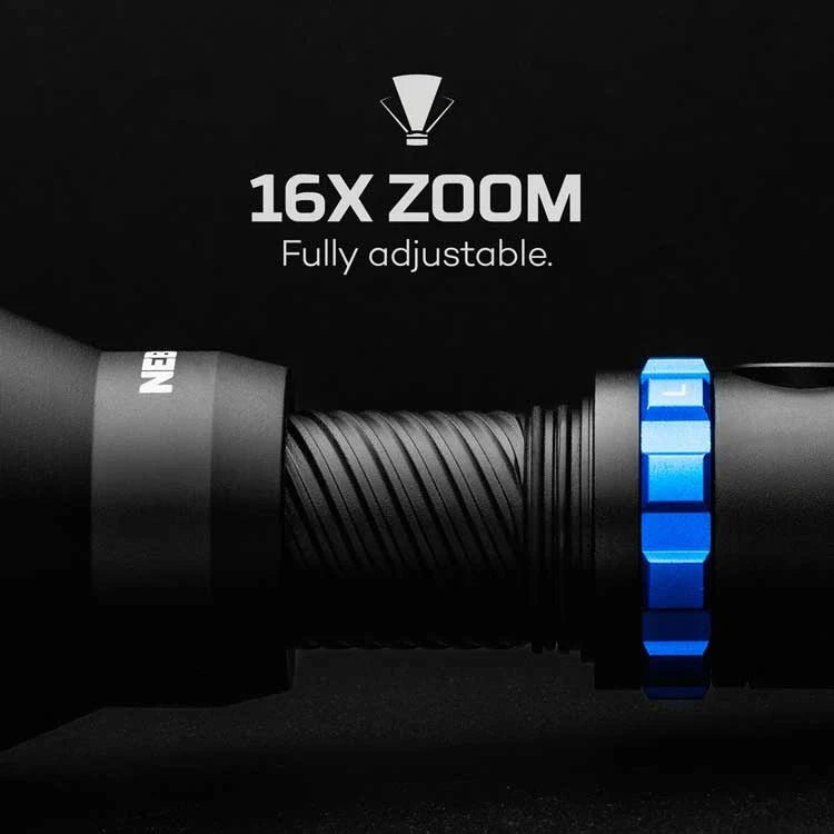 NEBO NEB - FLT - 0026 Luxtreme MZ60 Blueline Flashlight - Lined Out NEBO NEB - FLT - 0026 Luxtreme MZ60 Blueline FlashlightFlashlights
