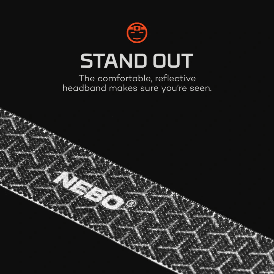 NEBO NEB - HLP - 0011 Mycro 400 Rechargeable Headlamp - Lined Out NEBO NEB - HLP - 0011 Mycro 400 Rechargeable HeadlampWork Lights