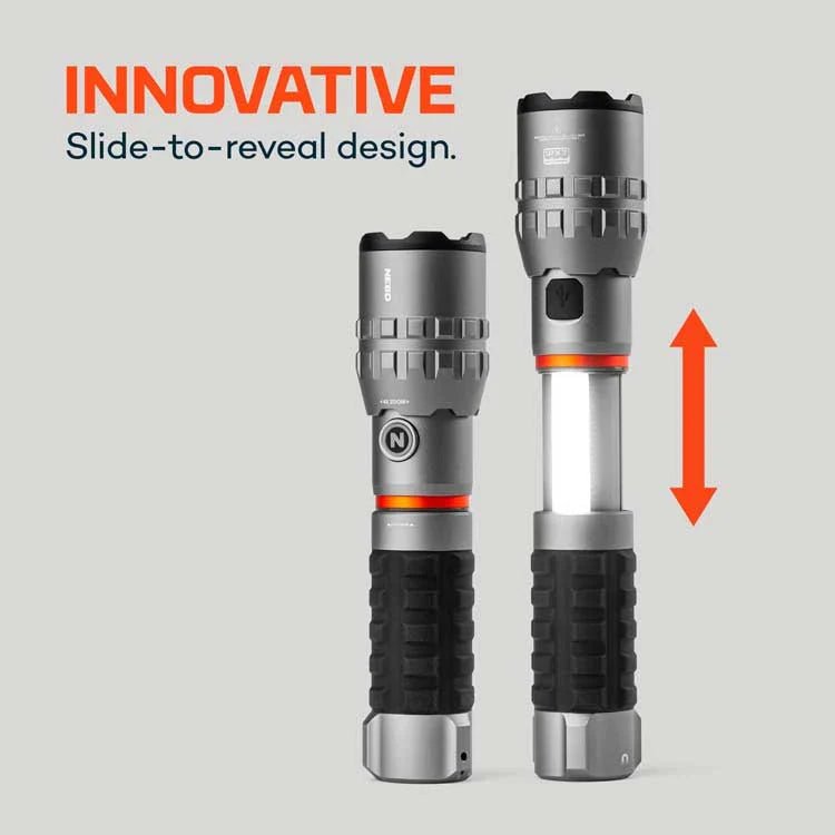 NEBO NEB - WLT - 0031 SLYDE KING 4K Work Light & Flashlight - Lined Out NEBO NEB - WLT - 0031 SLYDE KING 4K Work Light & FlashlightFlashlights