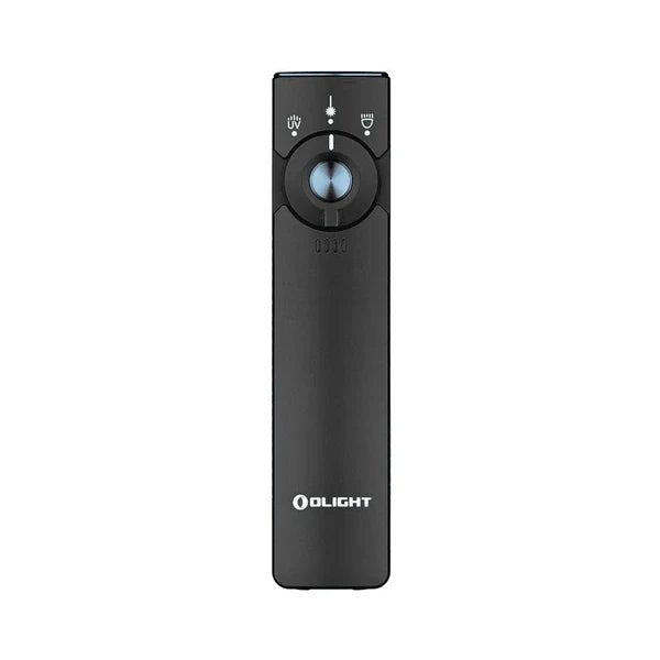 OLIGHT ARKFELDPRO3RBKCWV3 Arkfeld Pro Flat EDC Flashlight with LED Light UV and Laser - Black - Lined Out OLIGHT ARKFELDPRO3RBKCWV3 Arkfeld Pro Flat EDC Flashlight with LED Light UV and Laser - BlackFlashlights