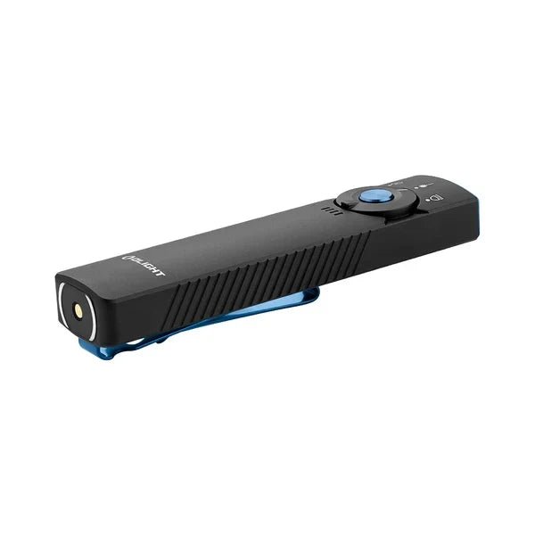 OLIGHT ARKFELDPRO3RBKCWV3 Arkfeld Pro Flat EDC Flashlight with LED Light UV and Laser - Black - Lined Out OLIGHT ARKFELDPRO3RBKCWV3 Arkfeld Pro Flat EDC Flashlight with LED Light UV and Laser - BlackFlashlights