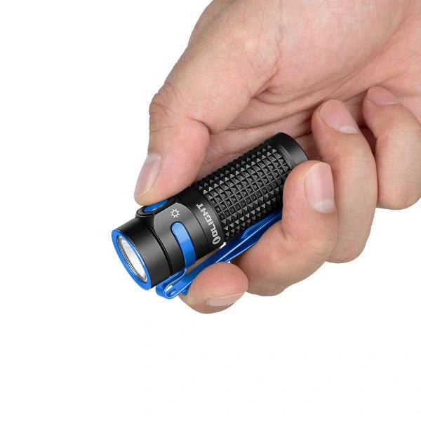 OLIGHT BATON4KITBK Baton 4 Powerful EDC Flashlight 1300 Lumens - Black - Premium (With Charging Case) - Lined Out OLIGHT BATON4KITBK Baton 4 Powerful EDC Flashlight 1300 Lumens - Black - Premium (With Charging Case)Flashlights
