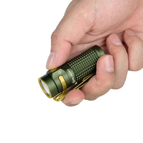 OLIGHT BATON4KITODG Baton 4 Powerful EDC Flashlight 1300 Lumens - OD Green - Premium (With Charging Case) - Lined Out OLIGHT BATON4KITODG Baton 4 Powerful EDC Flashlight 1300 Lumens - OD Green - Premium (With Charging Case)Flashlights