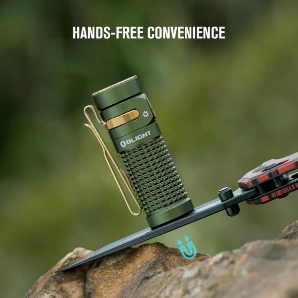 OLIGHT BATON4KITODG Baton 4 Powerful EDC Flashlight 1300 Lumens - OD Green - Premium (With Charging Case) - Lined Out OLIGHT BATON4KITODG Baton 4 Powerful EDC Flashlight 1300 Lumens - OD Green - Premium (With Charging Case)Flashlights