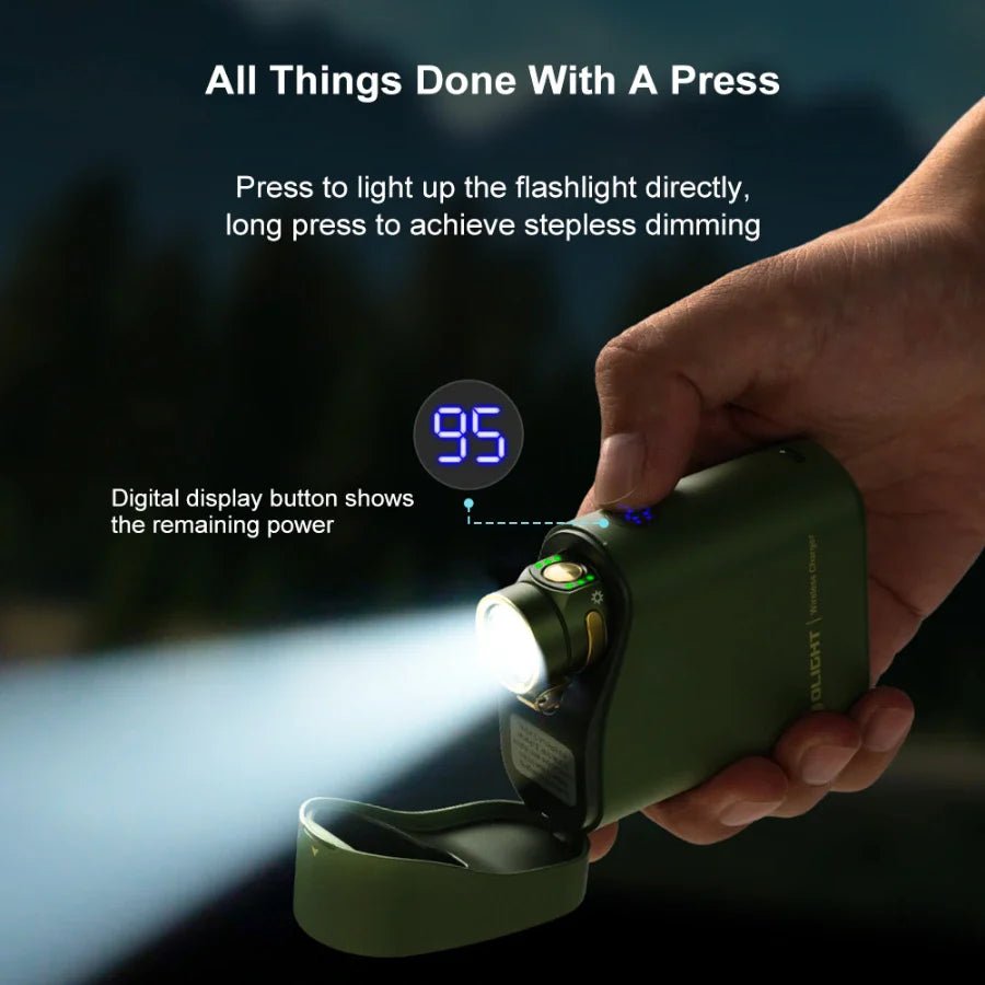 OLIGHT BATON4KITRGBU Baton 4 Powerful EDC Flashlight 1300 Lumens - Regal Blue - Premium (With Charging Case) - Lined Out OLIGHT BATON4KITRGBU Baton 4 Powerful EDC Flashlight 1300 Lumens - Regal Blue - Premium (With Charging Case)Flashlights