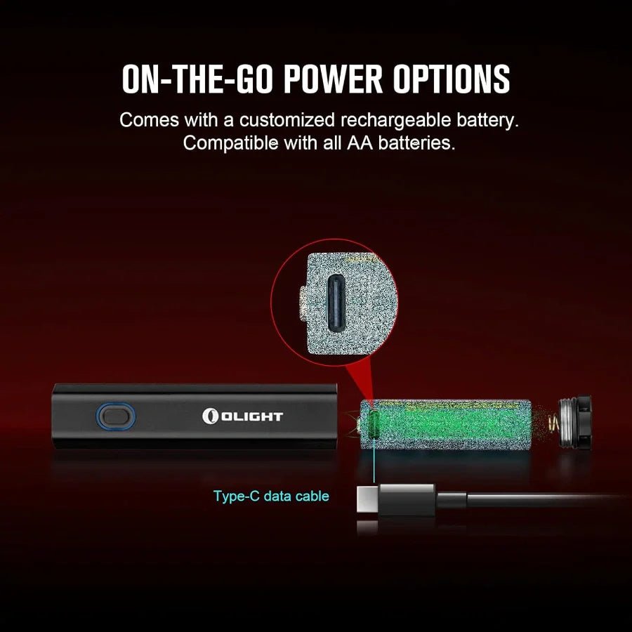 OLIGHT DIFFUSEBK Diffuse 700 Lumens EDC Pocket Flashlight - Black - Lined Out OLIGHT DIFFUSEBK Diffuse 700 Lumens EDC Pocket Flashlight - BlackFlashlights