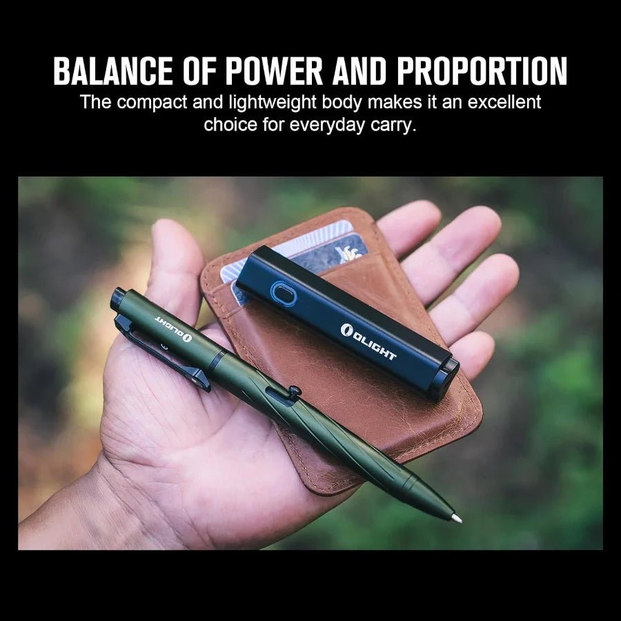 OLIGHT DIFFUSEBK Diffuse 700 Lumens EDC Pocket Flashlight - Black - Lined Out OLIGHT DIFFUSEBK Diffuse 700 Lumens EDC Pocket Flashlight - BlackFlashlights