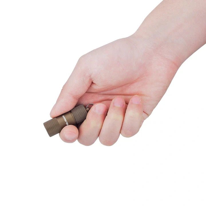 OLIGHT I1R2 EOS Keychain Flashlight Kit - Desert Tan - Lined Out OLIGHT I1R2 EOS Keychain Flashlight Kit - Desert TanFlashlights