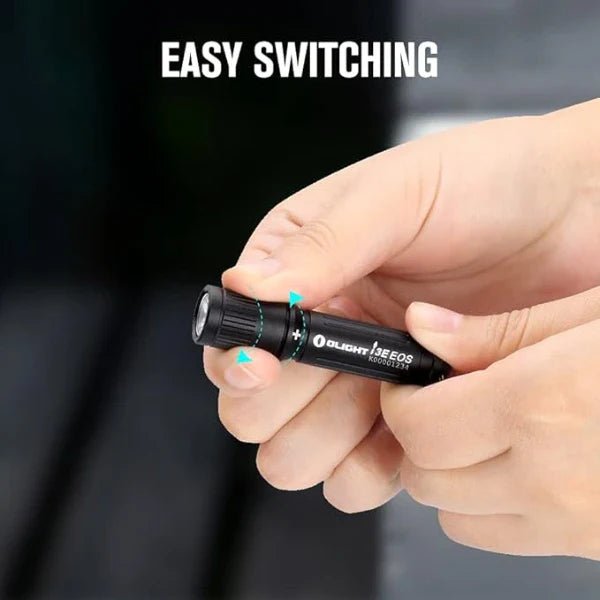 OLIGHT I3EBK i3E EOS Keychain Flashlight - Black - Lined Out OLIGHT I3EBK i3E EOS Keychain Flashlight - BlackFlashlights