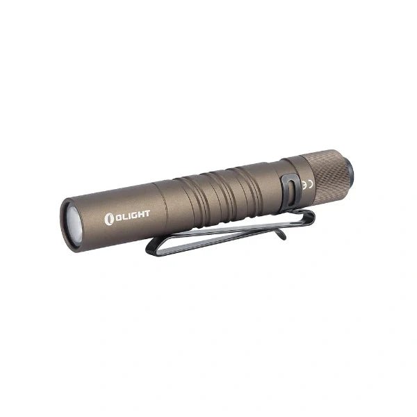 OLIGHT I3TDT1 i3T EOS Small Flashlight - Desert Tan - Lined Out OLIGHT I3TDT1 i3T EOS Small Flashlight - Desert TanFlashlights