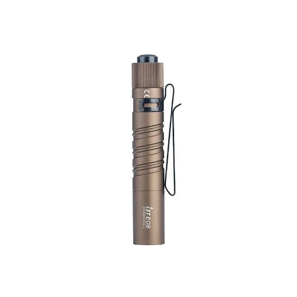OLIGHT I3TDT1 i3T EOS Small Flashlight - Desert Tan - Lined Out OLIGHT I3TDT1 i3T EOS Small Flashlight - Desert TanFlashlights