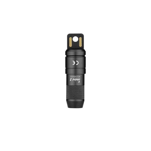 OLIGHT IMINI2BK imini 2 Rechargeable Mini Flashlight - Black - Lined Out OLIGHT IMINI2BK imini 2 Rechargeable Mini Flashlight - BlackFlashlights
