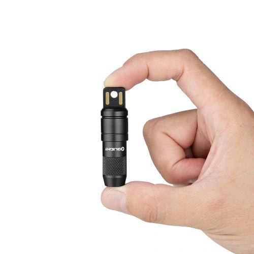 OLIGHT IMINI2BK imini 2 Rechargeable Mini Flashlight - Black - Lined Out OLIGHT IMINI2BK imini 2 Rechargeable Mini Flashlight - BlackFlashlights