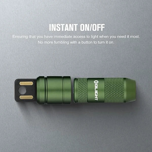 OLIGHT IMINI2ODG imini 2 Rechargeable Mini Flashlight - OD Green - Lined Out OLIGHT IMINI2ODG imini 2 Rechargeable Mini Flashlight - OD GreenFlashlights