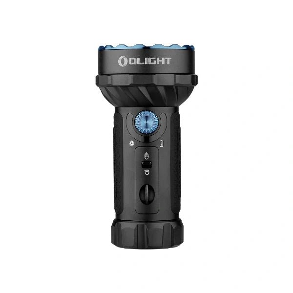 OLIGHT MARAUDERMINIBK Marauder Mini Powerful LED Flashlight With RGB - Lined Out OLIGHT MARAUDERMINIBK Marauder Mini Powerful LED Flashlight With RGBFlashlights