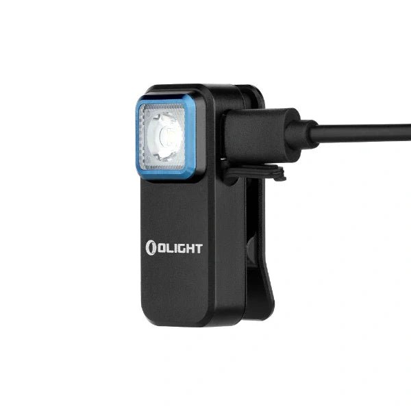 OLIGHT OCLIPBK Oclip Clip Light with White and Red Light - Black - Lined Out OLIGHT OCLIPBK Oclip Clip Light with White and Red Light - BlackFlashlights