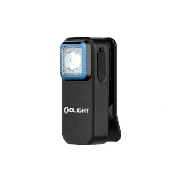 OLIGHT OCLIPBK Oclip Clip Light with White and Red Light - Black - Lined Out OLIGHT OCLIPBK Oclip Clip Light with White and Red Light - BlackFlashlights
