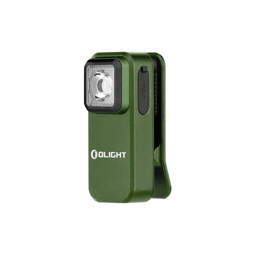OLIGHT OCLIPODG Oclip Clip Light with White and Red Light - OD Green - Lined Out OLIGHT OCLIPODG Oclip Clip Light with White and Red Light - OD GreenFlashlights