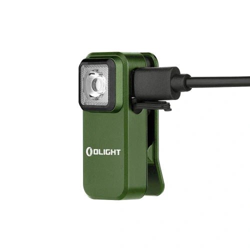 OLIGHT OCLIPODG Oclip Clip Light with White and Red Light - OD Green - Lined Out OLIGHT OCLIPODG Oclip Clip Light with White and Red Light - OD GreenFlashlights
