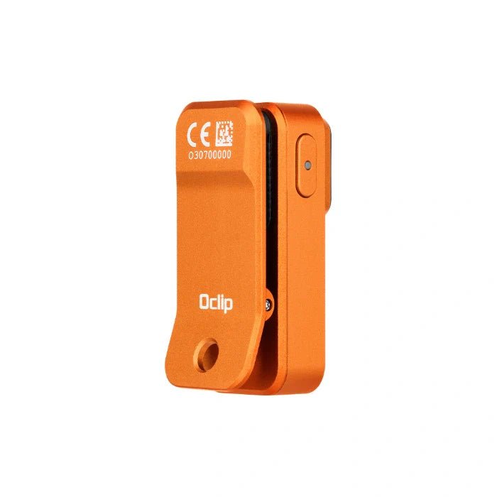 OLIGHT OCLIPOG Oclip Clip Light with White and Red Light - Orange - Lined Out OLIGHT OCLIPOG Oclip Clip Light with White and Red Light - OrangeFlashlights