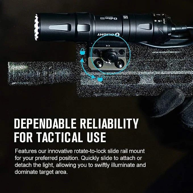 OLIGHT ODINMINIBK Odin Mini Tactical Flashlight - Lined Out OLIGHT ODINMINIBK Odin Mini Tactical FlashlightFlashlights