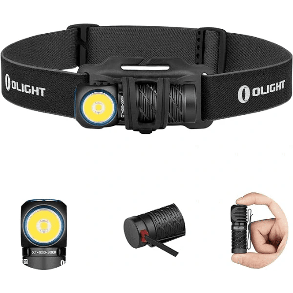 OLIGHT PERUN2MINIBKCW Perun 2 Mini LED Rechargeable Headlamp - Lined Out OLIGHT PERUN2MINIBKCW Perun 2 Mini LED Rechargeable HeadlampHeadlamps