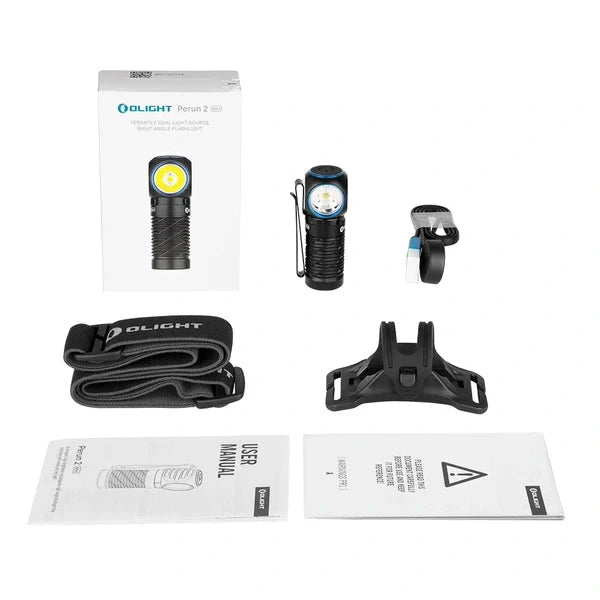 OLIGHT PERUN2MINIBKCW Perun 2 Mini LED Rechargeable Headlamp - Lined Out OLIGHT PERUN2MINIBKCW Perun 2 Mini LED Rechargeable HeadlampHeadlamps