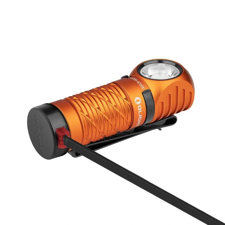 OLIGHT PERUN2MINIOG Perun 2 Mini LED Rechargeable Headlamp - Orange - Lined Out OLIGHT PERUN2MINIOG Perun 2 Mini LED Rechargeable Headlamp - OrangeHeadlamps