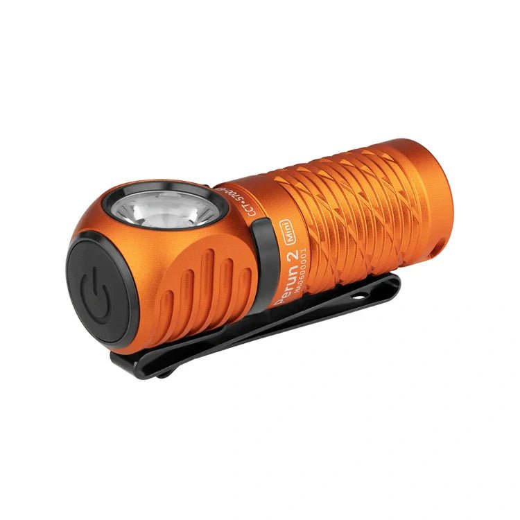 OLIGHT PERUN2MINIOG Perun 2 Mini LED Rechargeable Headlamp - Orange - Lined Out OLIGHT PERUN2MINIOG Perun 2 Mini LED Rechargeable Headlamp - OrangeHeadlamps