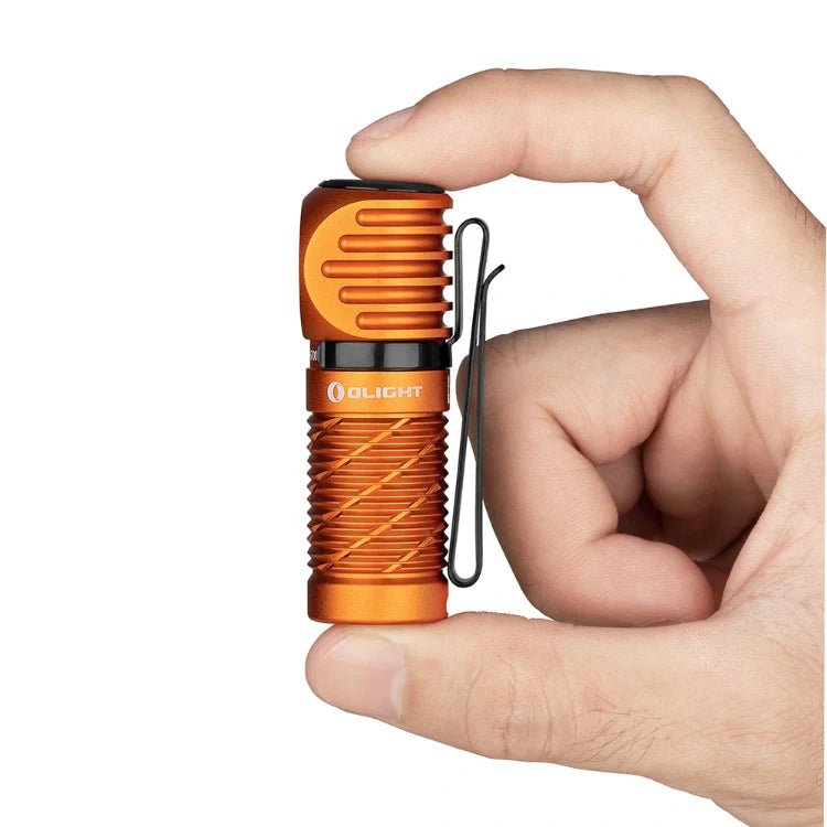 OLIGHT PERUN2MINIOG Perun 2 Mini LED Rechargeable Headlamp - Orange - Lined Out OLIGHT PERUN2MINIOG Perun 2 Mini LED Rechargeable Headlamp - OrangeHeadlamps