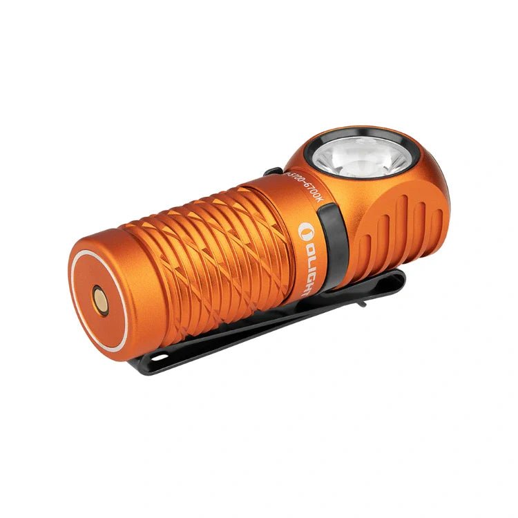 OLIGHT PERUN2MINIOG Perun 2 Mini LED Rechargeable Headlamp - Orange - Lined Out OLIGHT PERUN2MINIOG Perun 2 Mini LED Rechargeable Headlamp - OrangeHeadlamps
