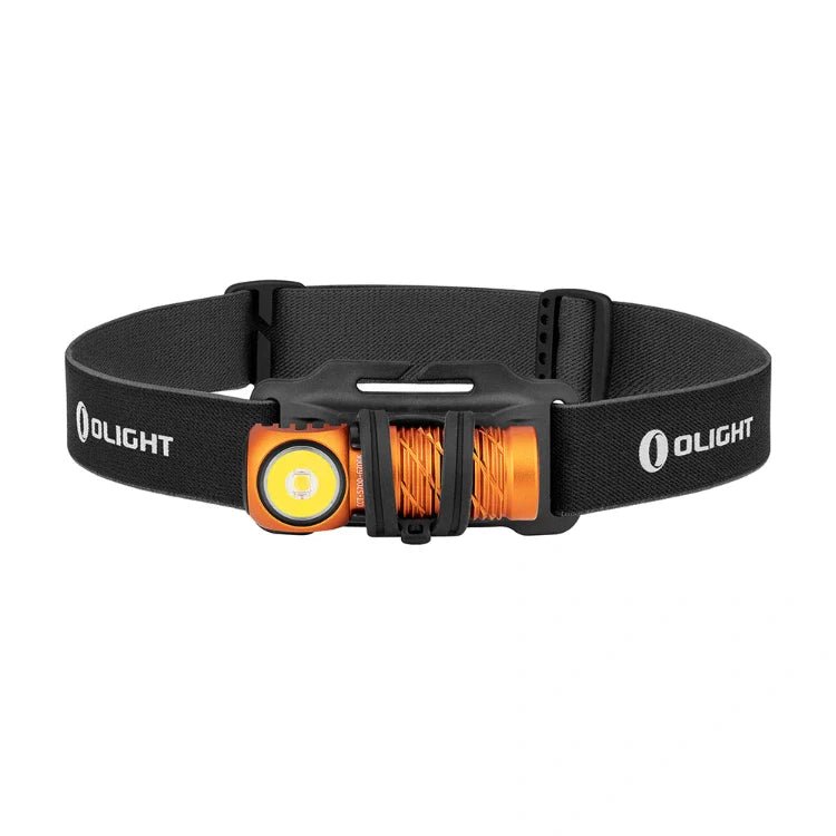 OLIGHT PERUN2MINIOG Perun 2 Mini LED Rechargeable Headlamp - Orange - Lined Out OLIGHT PERUN2MINIOG Perun 2 Mini LED Rechargeable Headlamp - OrangeHeadlamps