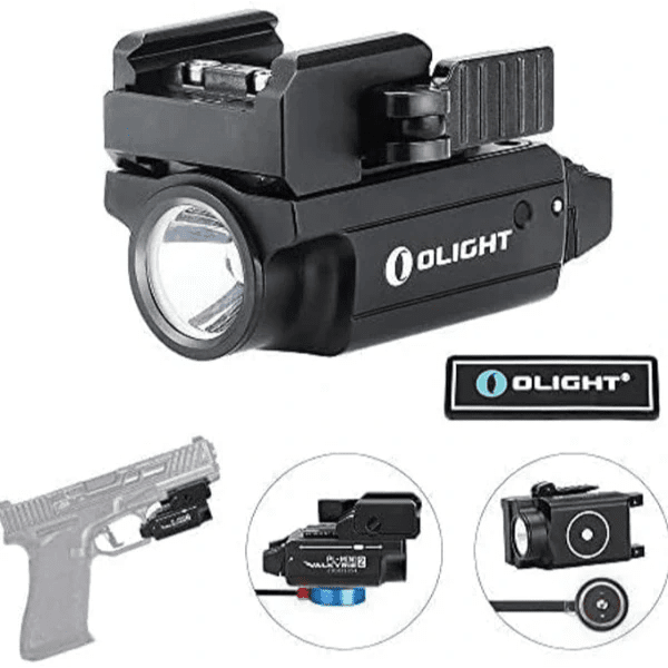 OLIGHT PLMINI2BK PL - MINI 2 Valkyrie Tactical Light - Black - Lined Out OLIGHT PLMINI2BK PL - MINI 2 Valkyrie Tactical Light - BlackFlashlights