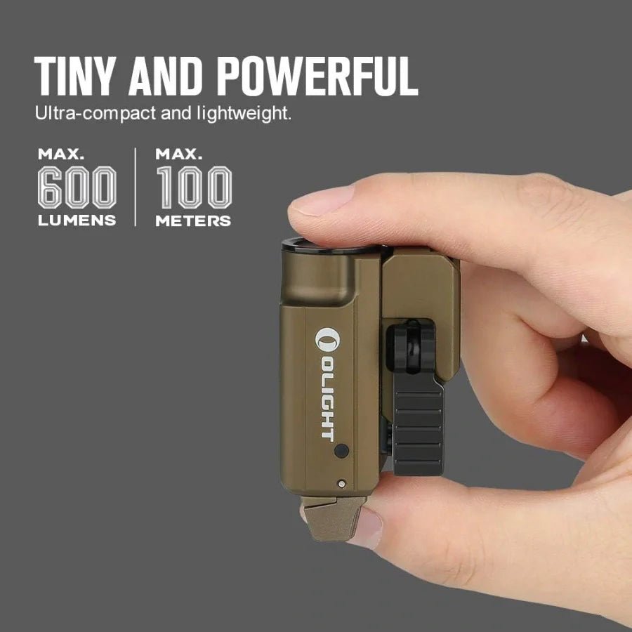OLIGHT PLMINI2DT PL - MINI 2 Valkyrie Tactical Light - Desert Tan - Lined Out OLIGHT PLMINI2DT PL - MINI 2 Valkyrie Tactical Light - Desert TanFlashlights