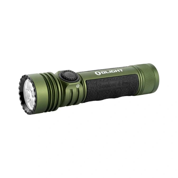 OLIGHT SEEKER4PROODG Seeker 4 Pro High Power Flashlight - OD Green CW(5700~7000K) - Lined Out OLIGHT SEEKER4PROODG Seeker 4 Pro High Power Flashlight - OD Green CW(5700~7000K)Flashlights
