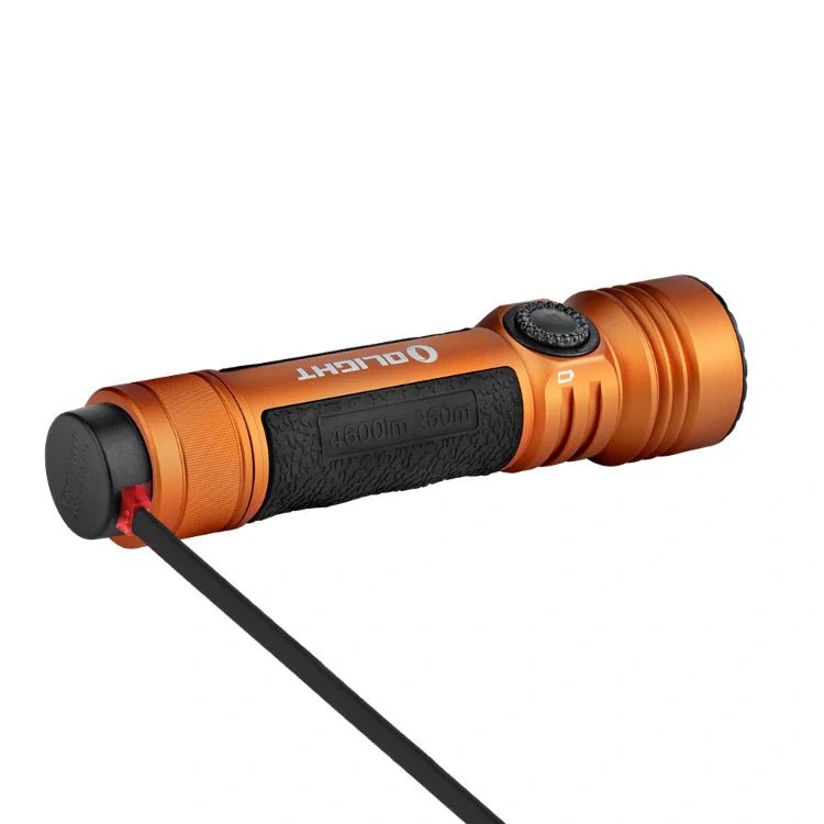 OLIGHT SEEKER4PROOG Seeker 4 Pro High Power Flashlight - Orange CW(5700~7000K) - Lined Out OLIGHT SEEKER4PROOG Seeker 4 Pro High Power Flashlight - Orange CW(5700~7000K)Flashlights