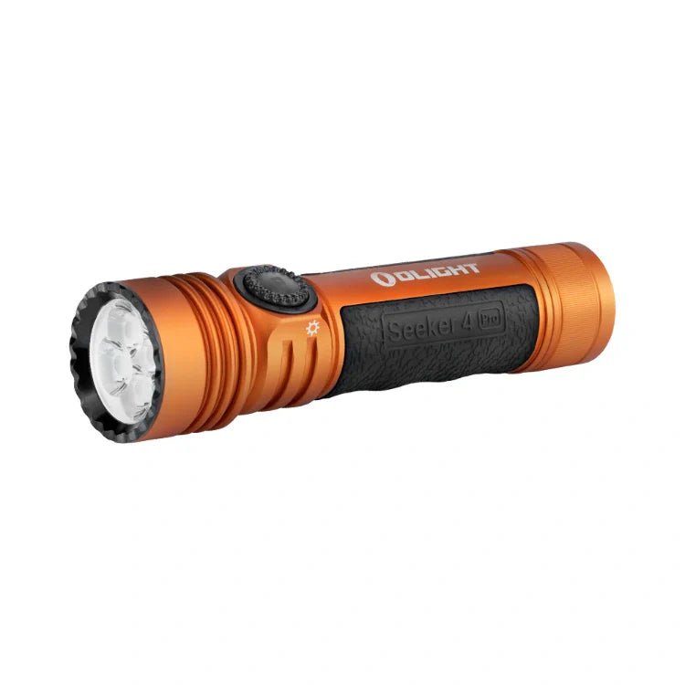 OLIGHT SEEKER4PROOG Seeker 4 Pro High Power Flashlight - Orange CW(5700~7000K) - Lined Out OLIGHT SEEKER4PROOG Seeker 4 Pro High Power Flashlight - Orange CW(5700~7000K)Flashlights