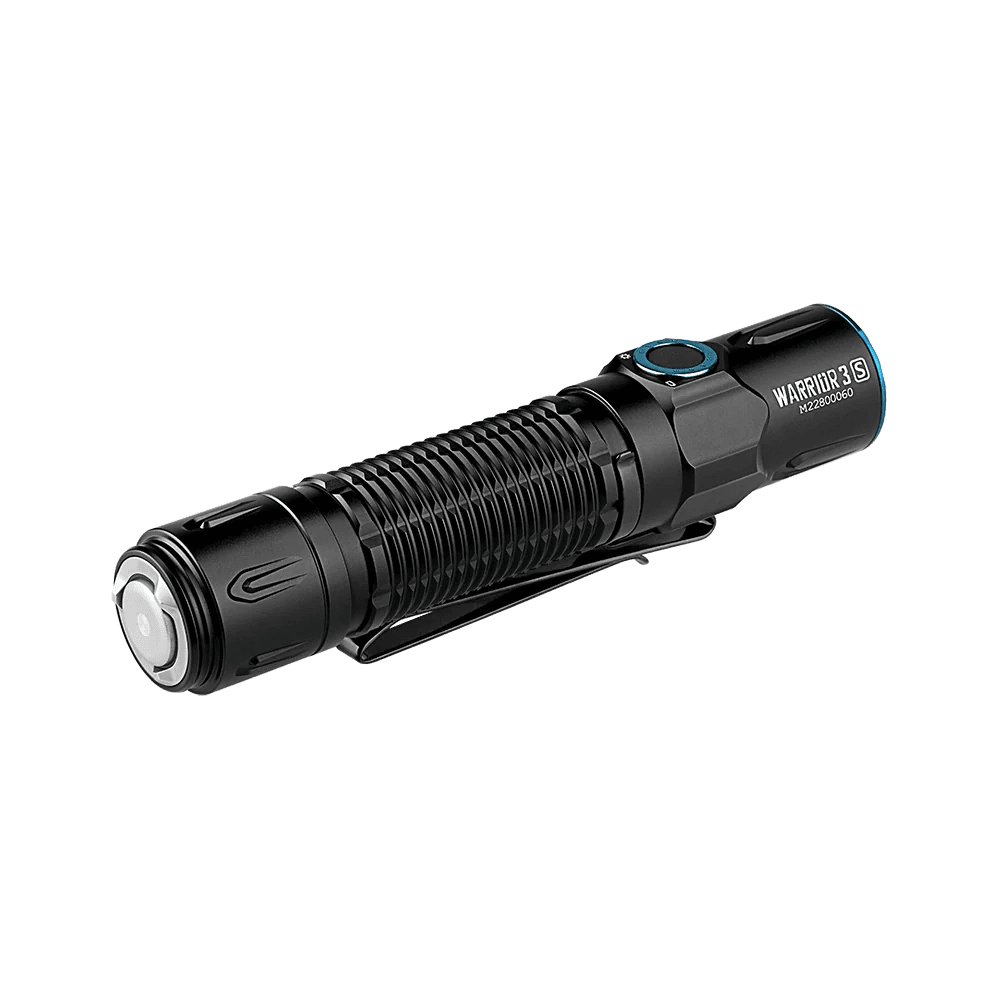 OLIGHT WARRIOR3SBK Warrior 3S High Beam Tactical Flashlight - Black - Lined Out OLIGHT WARRIOR3SBK Warrior 3S High Beam Tactical Flashlight - BlackFlashlights