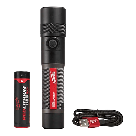 REDLITHIUM™ USB 1100L Twist Focus Flashlight - (89 - 2161 - 21) - Lined Out REDLITHIUM™ USB 1100L Twist Focus Flashlight - (89 - 2161 - 21)Flashlights