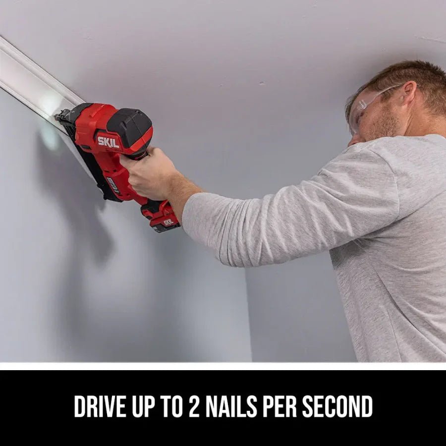 SKIL NA1800B - 10 20V BL 18 Gauge Brad Nailer Kit - Lined Out SKIL NA1800B - 10 20V BL 18 Gauge Brad Nailer KitNailers & Staplers