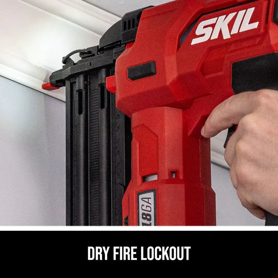 SKIL NA1800B - 10 20V BL 18 Gauge Brad Nailer Kit - Lined Out SKIL NA1800B - 10 20V BL 18 Gauge Brad Nailer KitNailers & Staplers